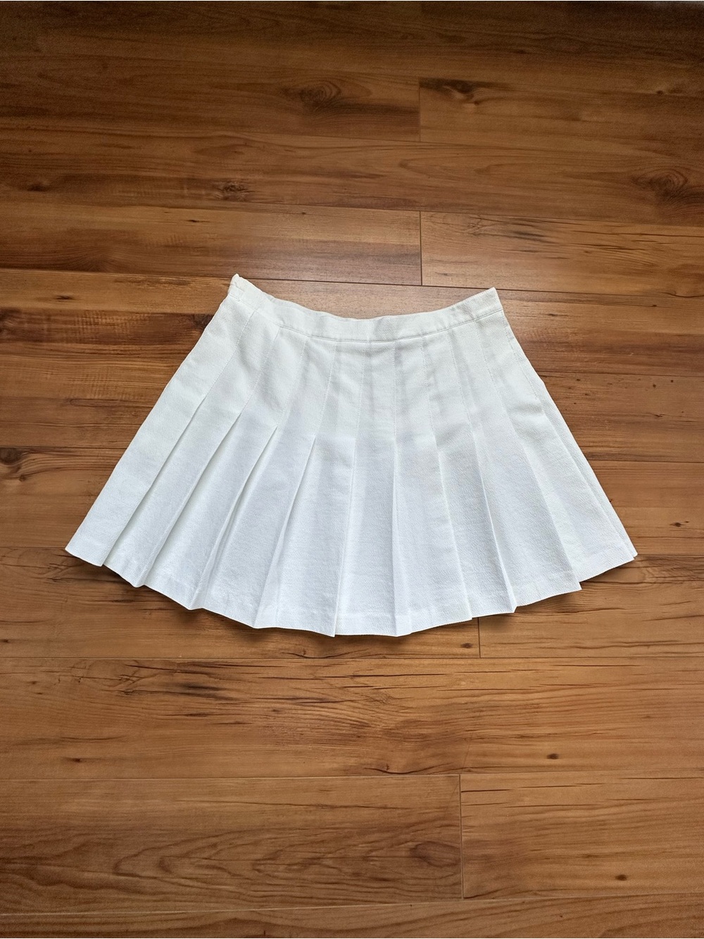Vintage White TAIL pleated classic tennis skirt Size 12